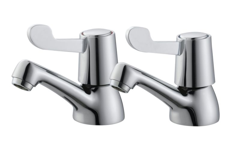 Amber Basin Taps Chrome Effect