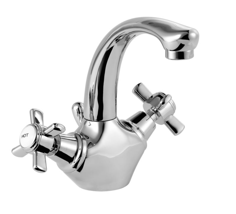 BandQ Classic Basin Mixer Chrome