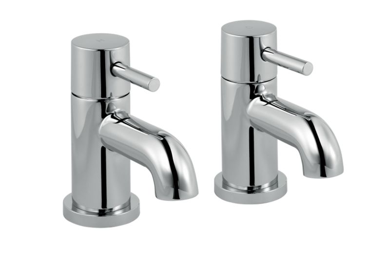 BandQ Minima Basin Taps Chrome