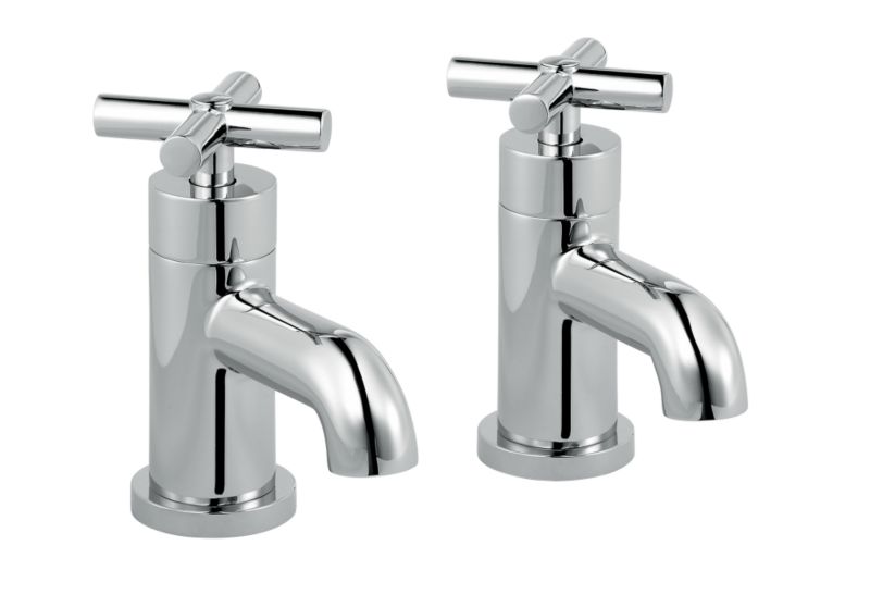 BandQ Quattre Basin Taps Chrome