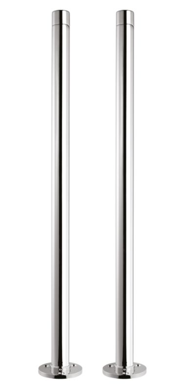 BandQ Standpipes Chrome Effect