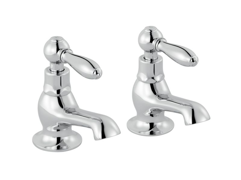 BandQ Select Timeless Basin Taps Chrome Effect