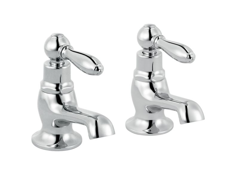 BandQ Select Timeless Bath Taps Chrome Effect