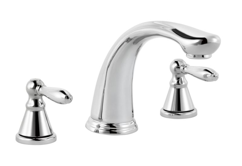 Timeless 3 Tap Hole Bath Filler Chrome Effect