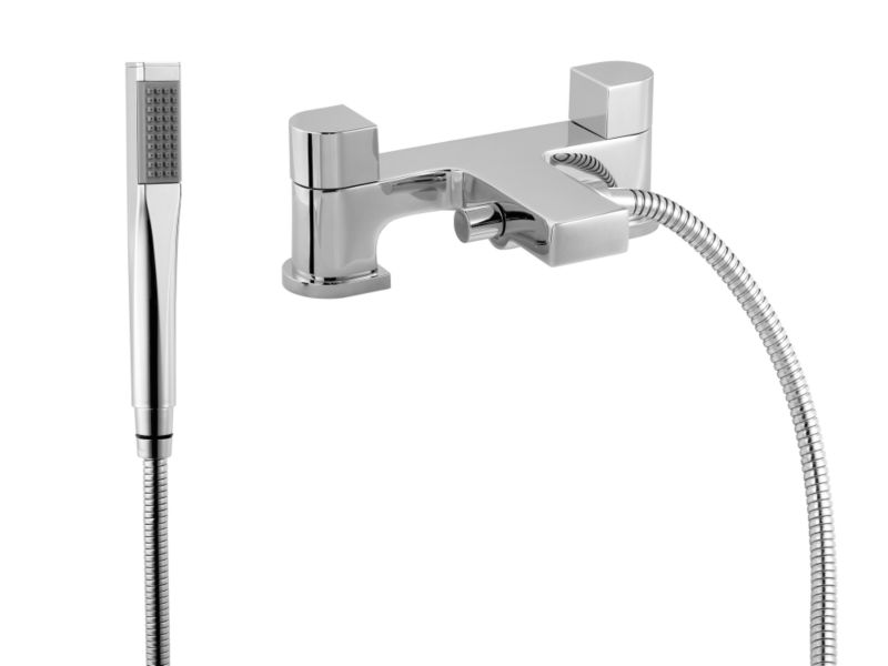 BandQ Select Mode Bath Shower Mixer Chrome Effect