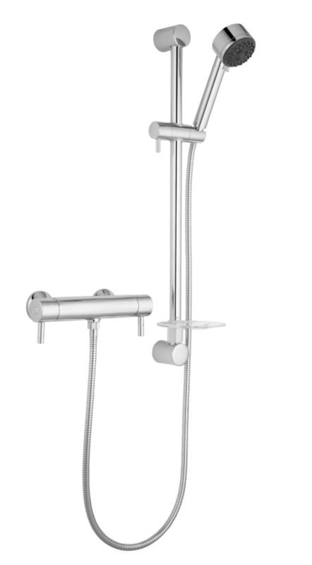 Cirque Bar Shower Kit Chrome