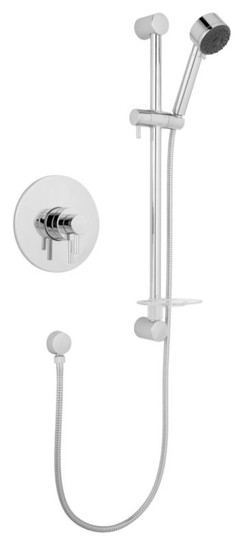 Minima Mixer Shower Kit Chrome