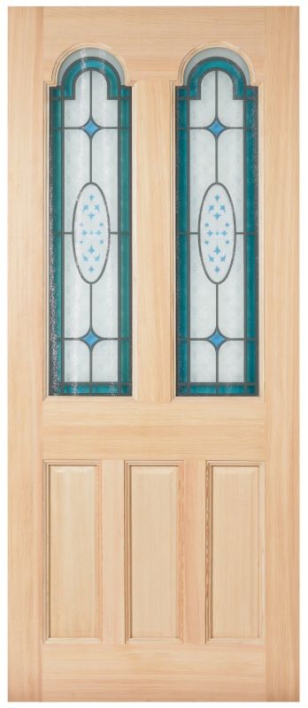 BandQ Durridge Exterior Door KG33 Unstained (H)1981 x (W)838 x (D)44mm