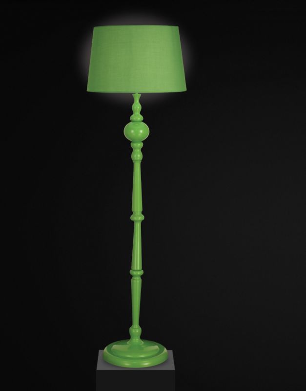 Lights By BandQ Lambton Floor Lamp Green