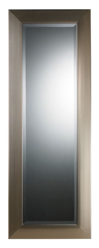 Colours by BandQ Bevelled Full Length Mirror Gunmetal Effect