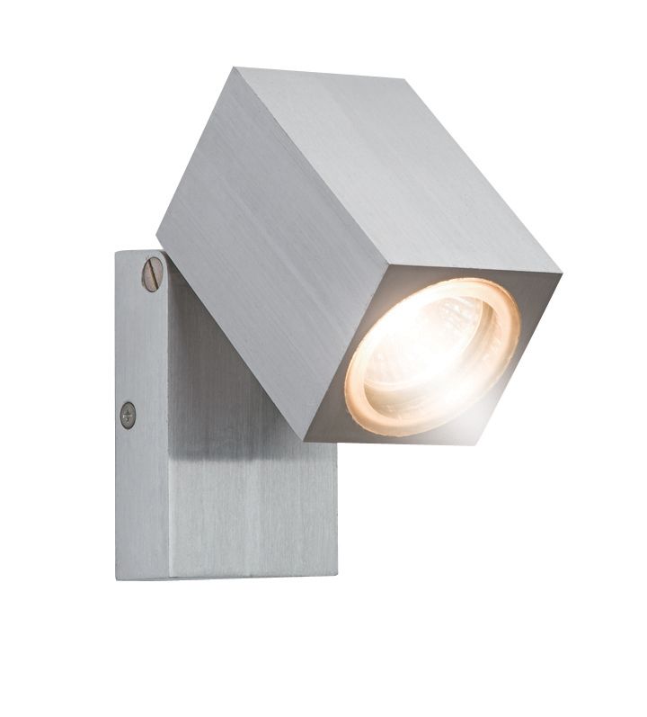 Palba Gu10 Wall Light Aluminium