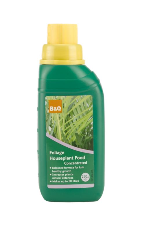 B&Q Foliage Houseplant Food Concentrated F700009 Green