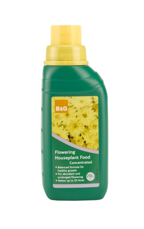 B&Q Flowering Houseplant Food Concentrated F700011 Green
