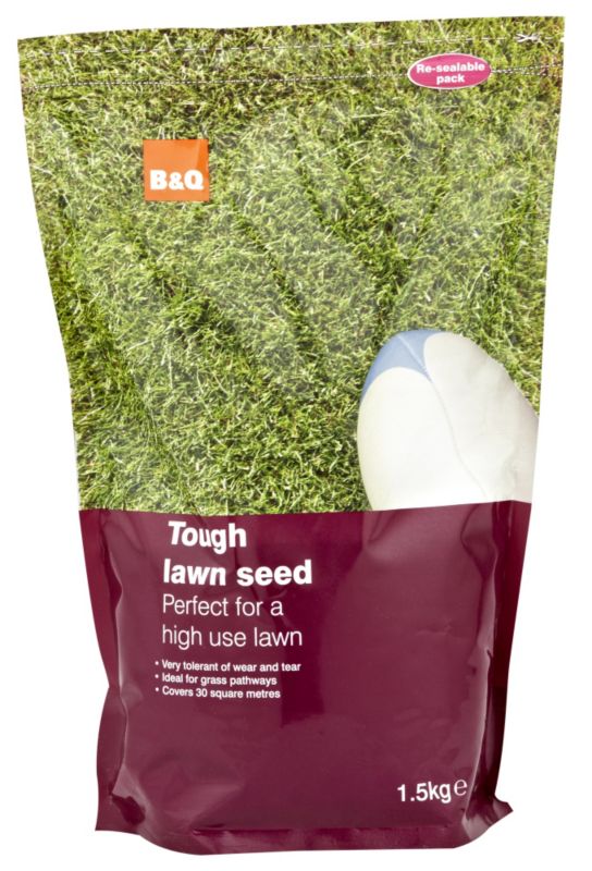 BandQ Tough Lawn Seed 15kg