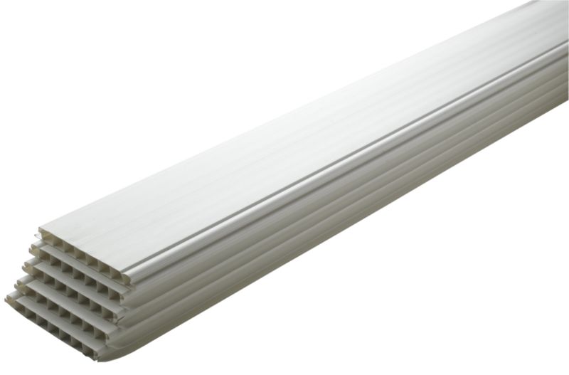 Alternative image for B&Q PVCU Cladding Retro White (L)2400 x (W)115 x (T)10mm Pack of 5