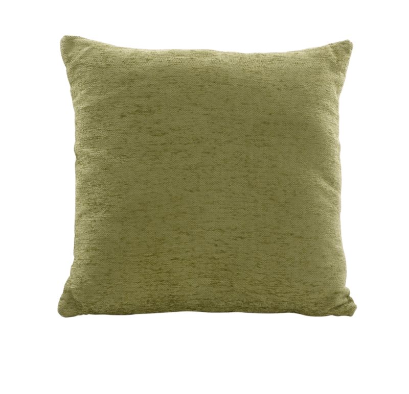 Colours by B&Q Giant Chenille Cushion Green