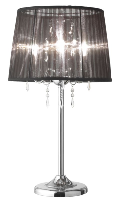 Lights By BandQ Compton 3 Light Table Lamp