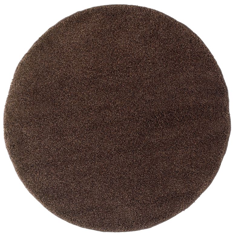 Town & Country Rug Ferndown Round Chocolate (L)120cm x (W)120cm