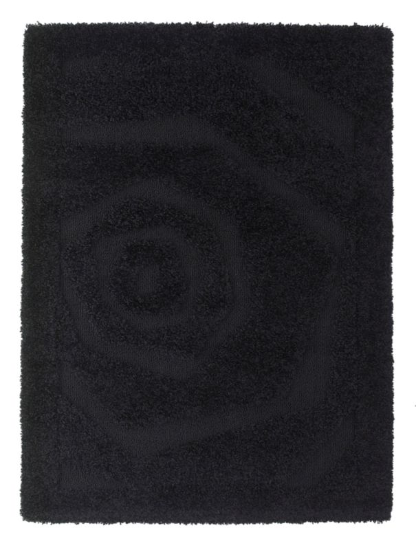 Town & Country Rug Auckland Black (L)230cm x (W)160cm