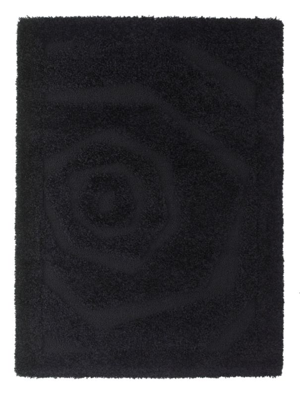 Town & Country Rug Auckland Black (L)160cm x (W)120cm