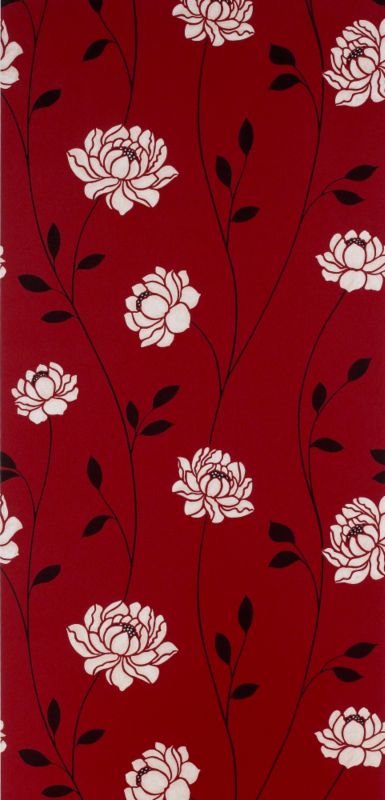 Colours by BandQ Sienna Wallcovering Red 10m