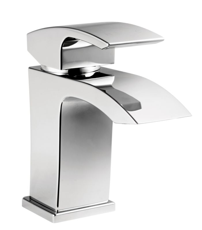 Metro Basin Mixer Chrome Effect