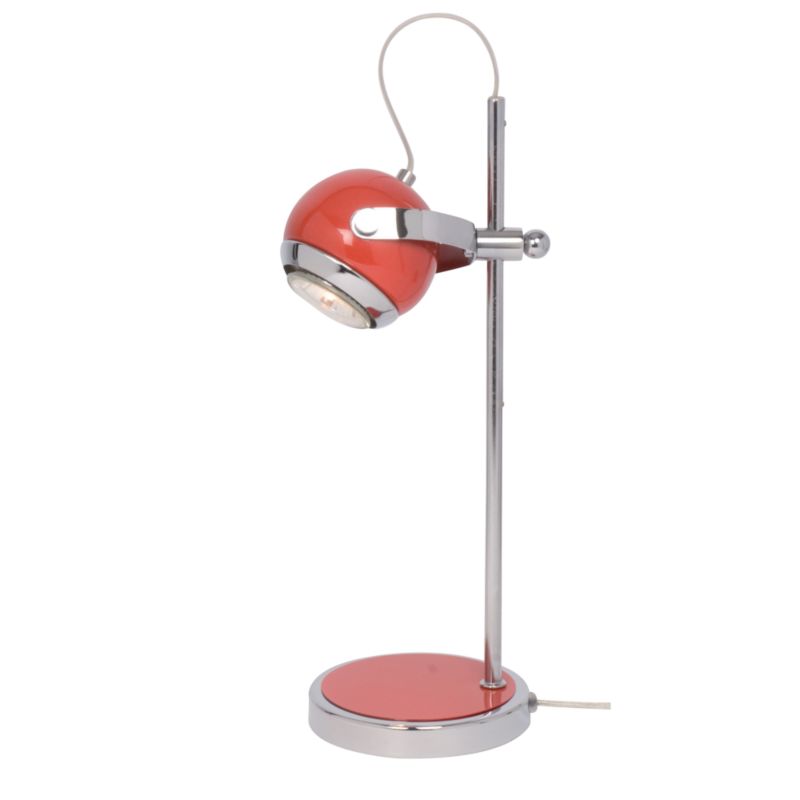 Iggy Retro Task Lamp Red Gloss