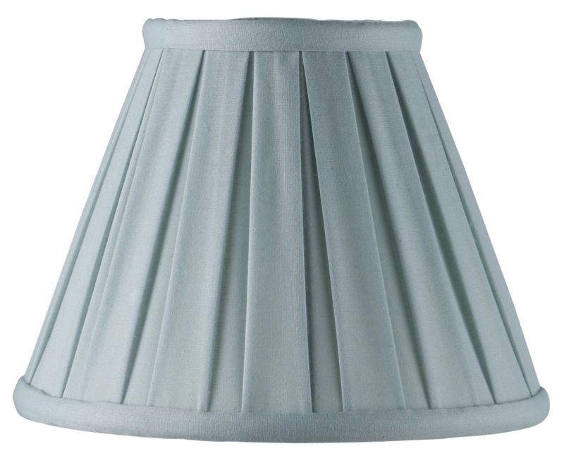 Lights by BampQ Pleated Fabric Shade Blue