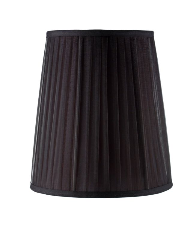 Lights by BampQ Large Pleated Shade BlackGold Effect