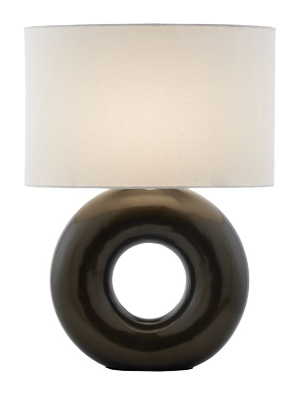 Lights by B&Q Omega Table Lamp Bronze