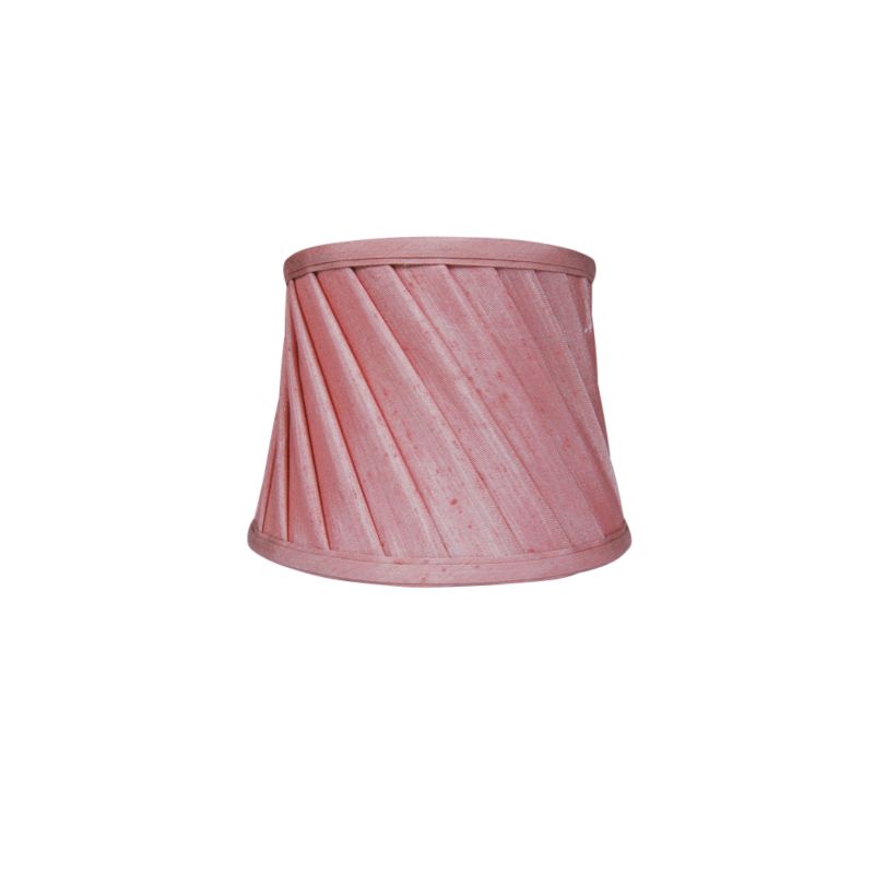 Lights By BampQ Lily Twist Pleated Shade Pink