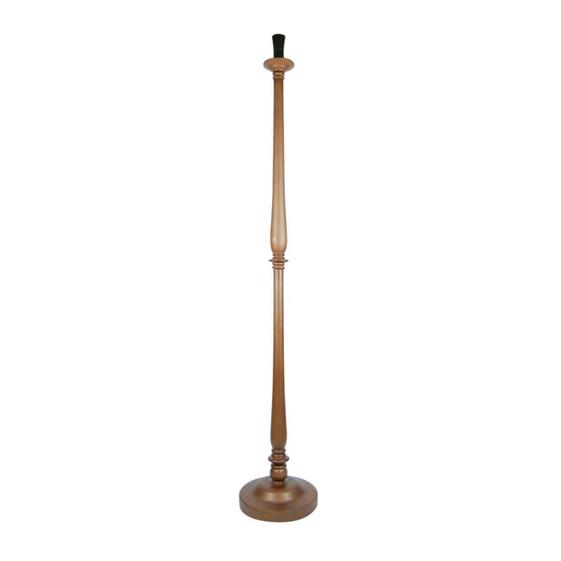 Lights By BandQ Regent Wood Floor Lamp Base Wood