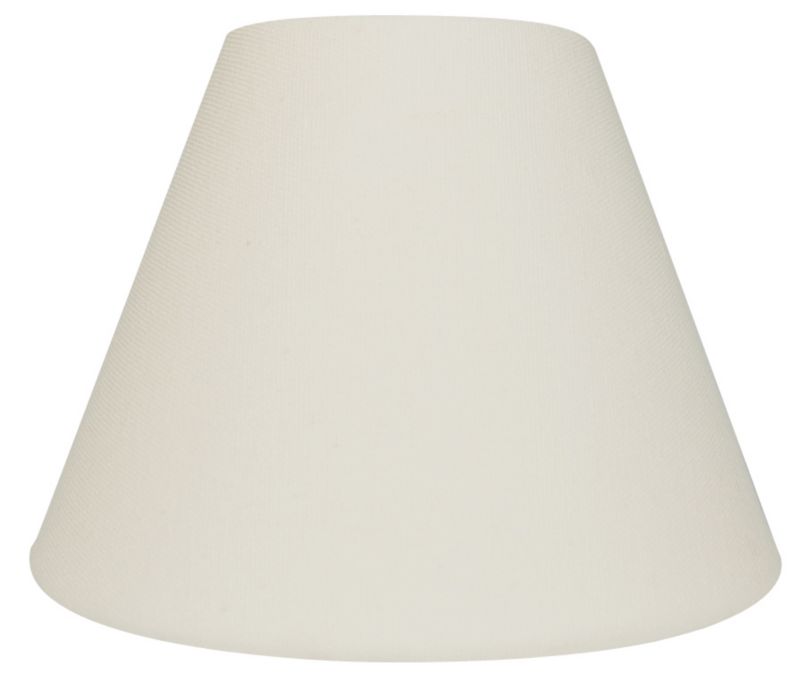 Faux Linen Candle Shade