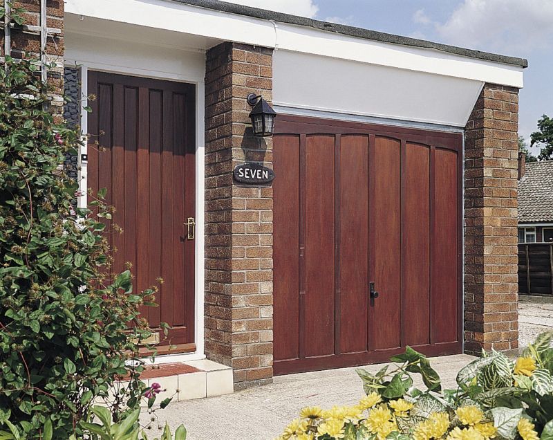 BandQ Grasmere Up And Over Timber Garage Door BQ70GRAS 2134mm x 2134mm