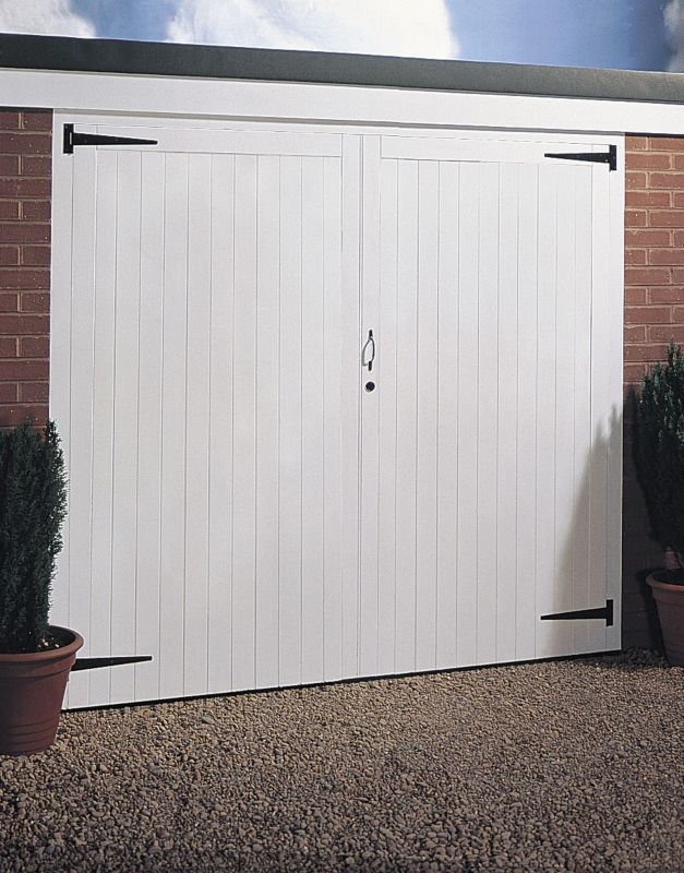 GTG Side Hung Timber Garage Door Pair NATE66GTG 2134mm x 1981mm