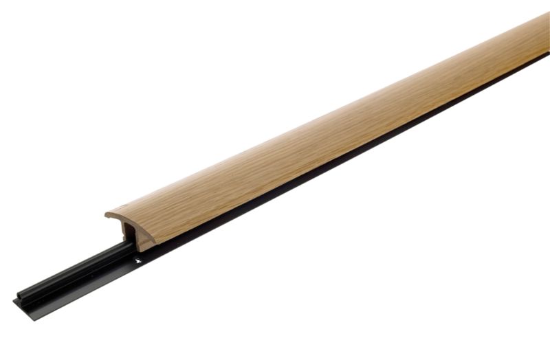 BandQ Select Real Wood Veneer Threshold NaturalOak Effect L 90cm