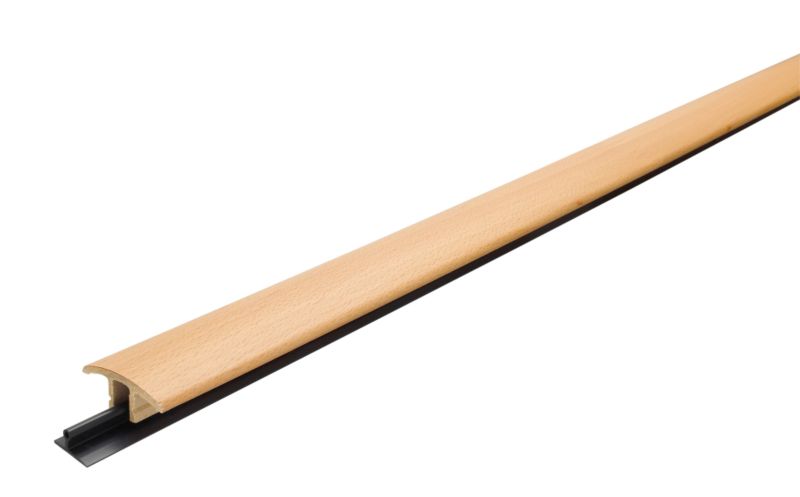 BandQ Select Real Wood Veneer Threshold Beech Effect L 90cm