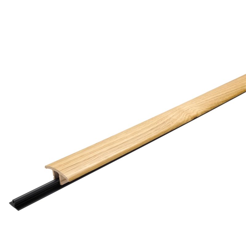 BandQ Select Real Wood Veneer Threshold NaturalOak Effect L 200cm