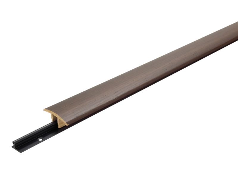 BandQ Select Real Wood Veneer Threshold CoffeeOak Effect L 200cm