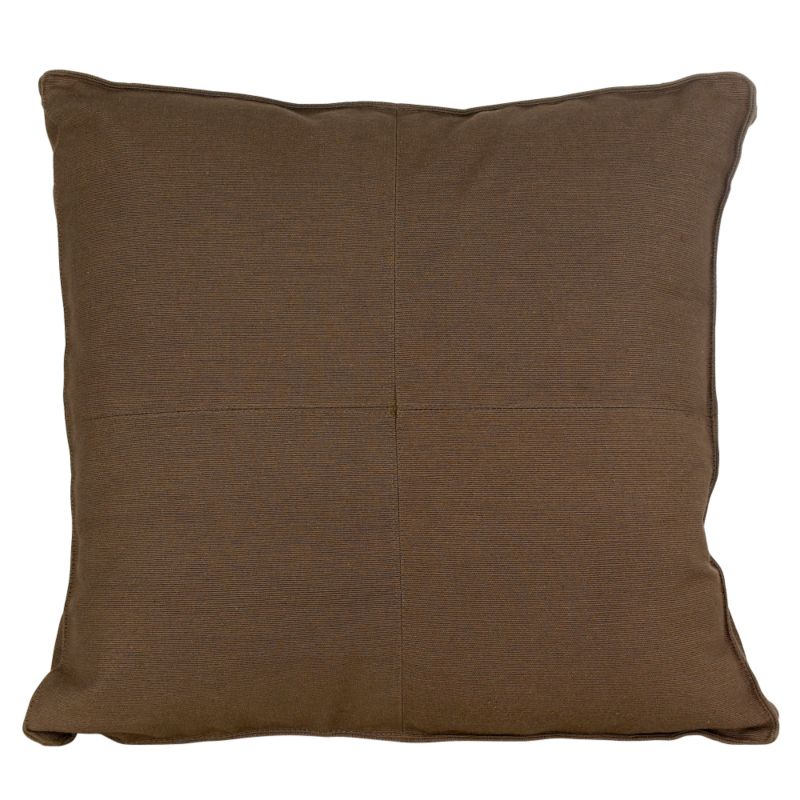 Colours by BandQ Cotton Box Edge Cushion Natural Mix 50x50cm