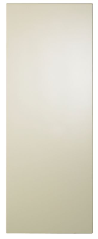 Cooke and Lewis Kitchens Cooke and Lewis High Gloss Cream Clad On Tall Wall Panel (H)937 x (W)359 x (D)22mm
