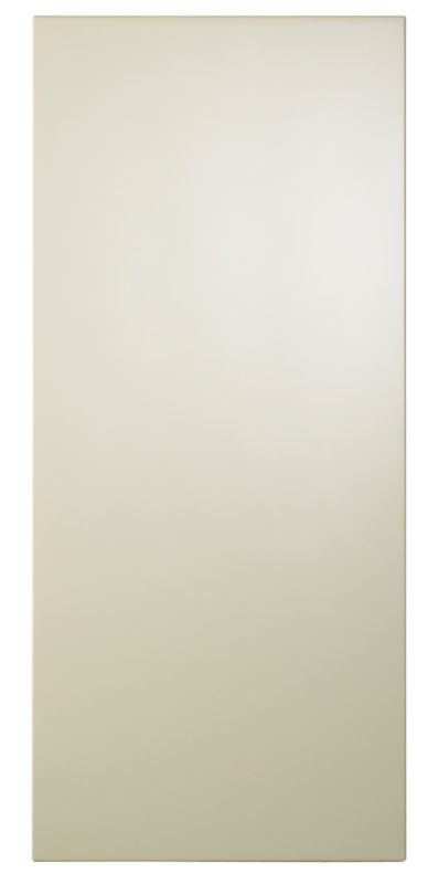 Cooke and Lewis High Gloss Cream Pack N1 Tall Standard Door 400mm