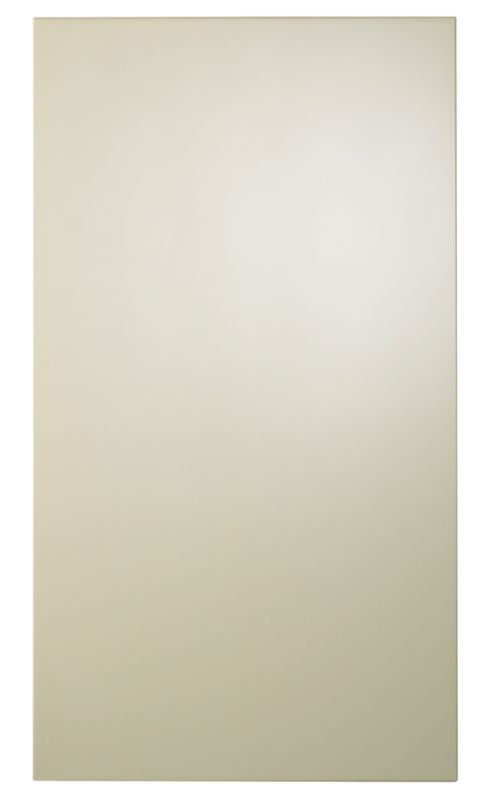 Cooke and Lewis Kitchens Cooke and Lewis High Gloss Cream Pack B1 Tall Standard Door 500mm