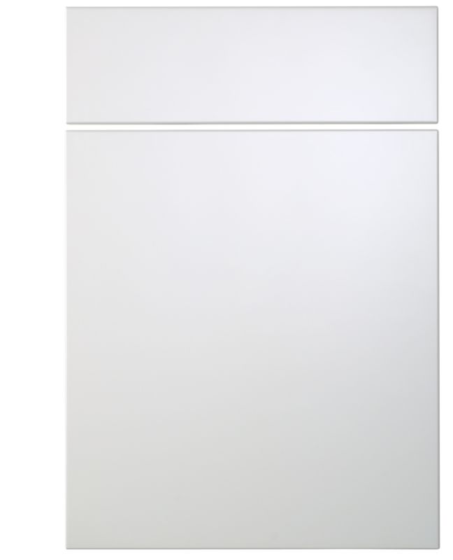 Cooke and Lewis Kitchens Cooke and Lewis High Gloss White Pack Q Drawerline and Drawer Front 500mm