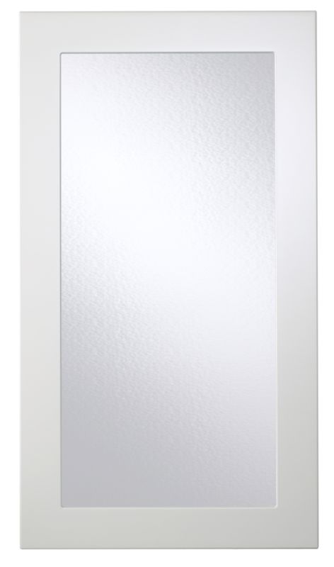 Cooke and Lewis Kitchens Cooke and Lewis High Gloss White Pack G1 Tall Glazed Door 500mm