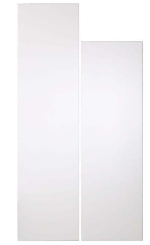 Cooke and Lewis High Gloss White Pack V1 Tall Larder Doors 300mm
