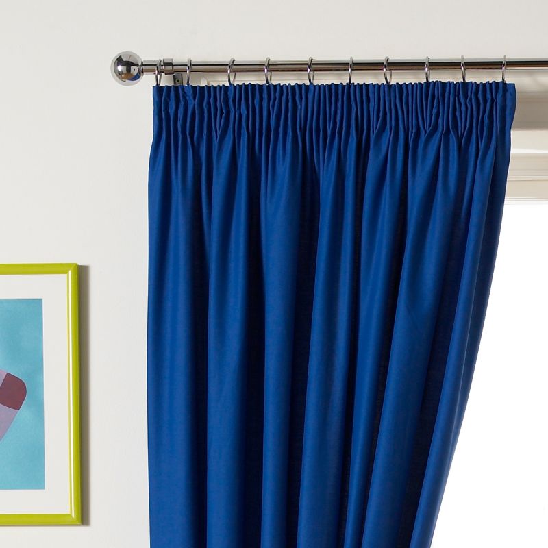 Colours by BandQ Safari Curtains Blue (W)168 x (L)137cm