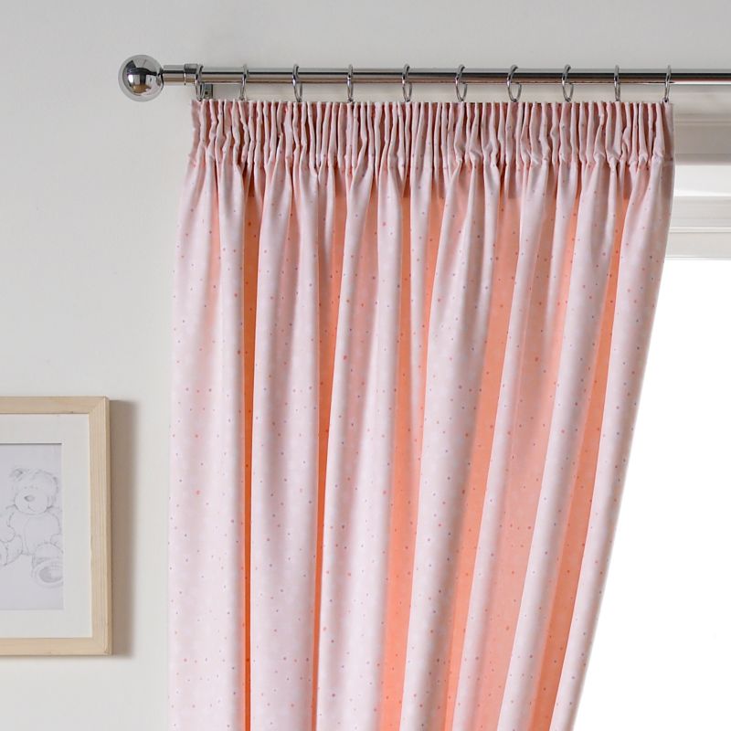 Colours by BandQ Rabbit Curtains Pink (W)168 x (L)183cm
