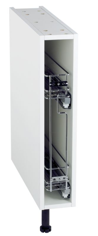 Cooke and Lewis Kitchens Cooke and Lewis White Base Cabinet 150mm