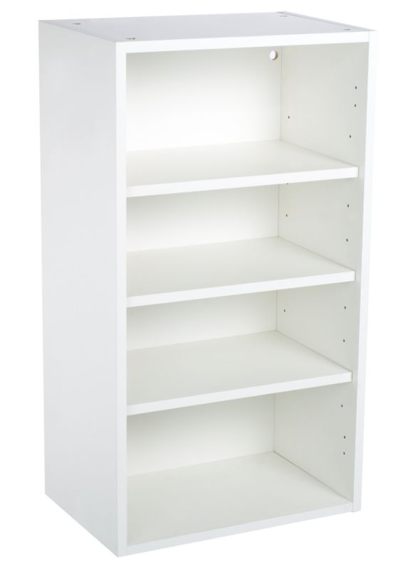 Cooke and Lewis White Tall Wall Cabinet 500mm